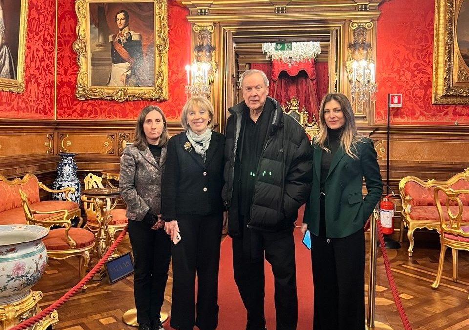 Robert Wilson in visita a Miramare
